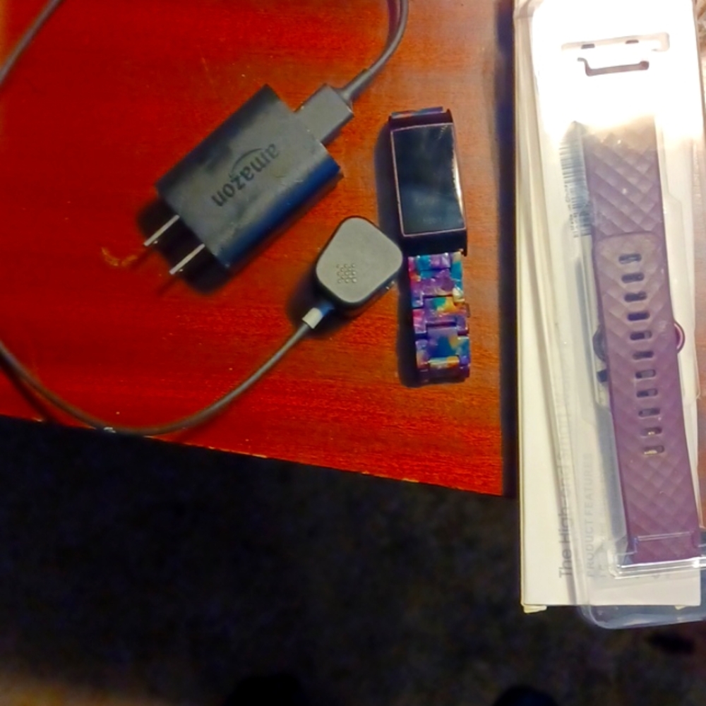Like new Fitbit only worn a few times as in like three or four maybe